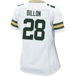 #28 A.J. Dillon Away Womens Nike Game Jersey -blazerathletic shop 5502710138 61 13 2500ndvkcbdlgk