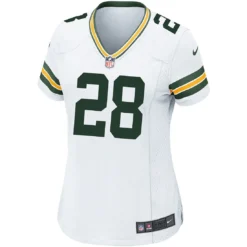 #28 A.J. Dillon Away Womens Nike Game Jersey -blazerathletic shop 5502710138 61 13 a 2500dfreqiauyp