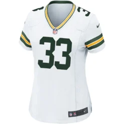 #33 Aaron Jones Away Womens Nike Game Jersey -blazerathletic shop 5502710139 61 13 a 2500vjtgarkwhw