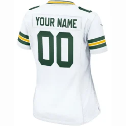 Packers Womens Nike Custom Away Game Jersey -blazerathletic shop 5505710100 61 13 2500 5