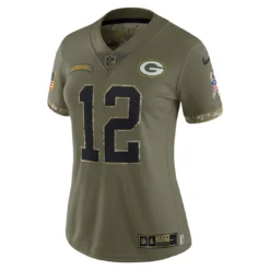 Packers Nike Salute To Service Womens #12 Jersey -blazerathletic shop 5571710104 40 13 a 2500cwfpurnkdk