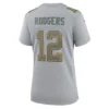 #12 Rodgers Womens Nike Atmosphere Fashion Jersey
