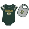 Lambeau Field Infant Colosseum Bodysuit & Bib Set -blazerathletic shop 7301622100 46 13 2500kqxsjtsnlb