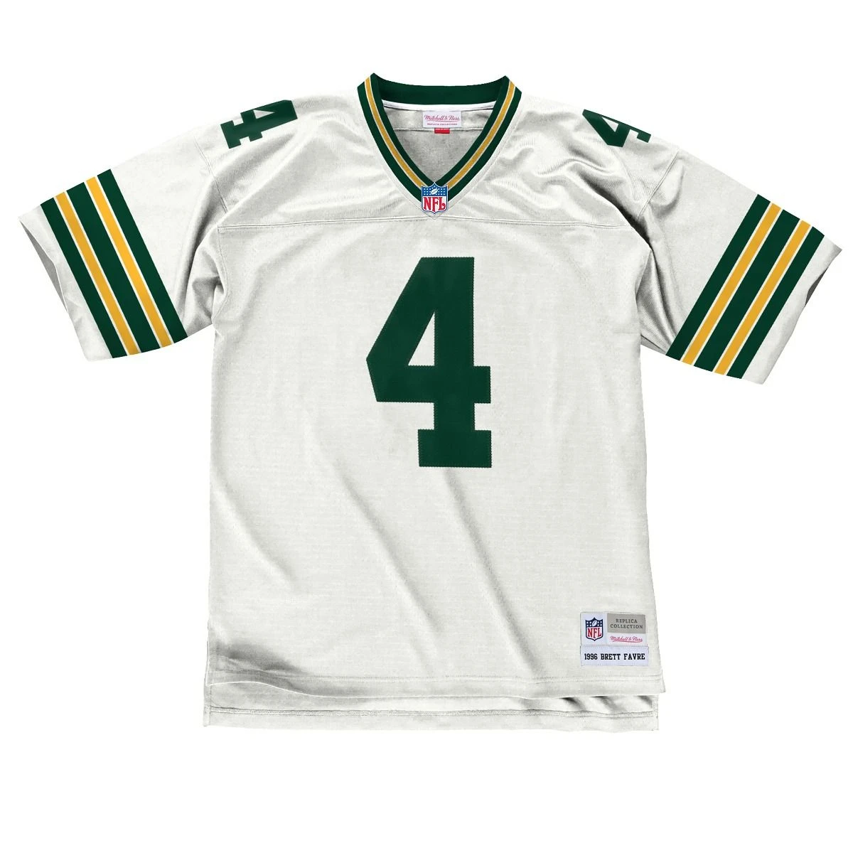 #4 Favre Mitchell & Ness 1996 Away Replica Jersey 12 #4 Favre Mitchell & Ness 1996 Away Replica Jersey - Image 10